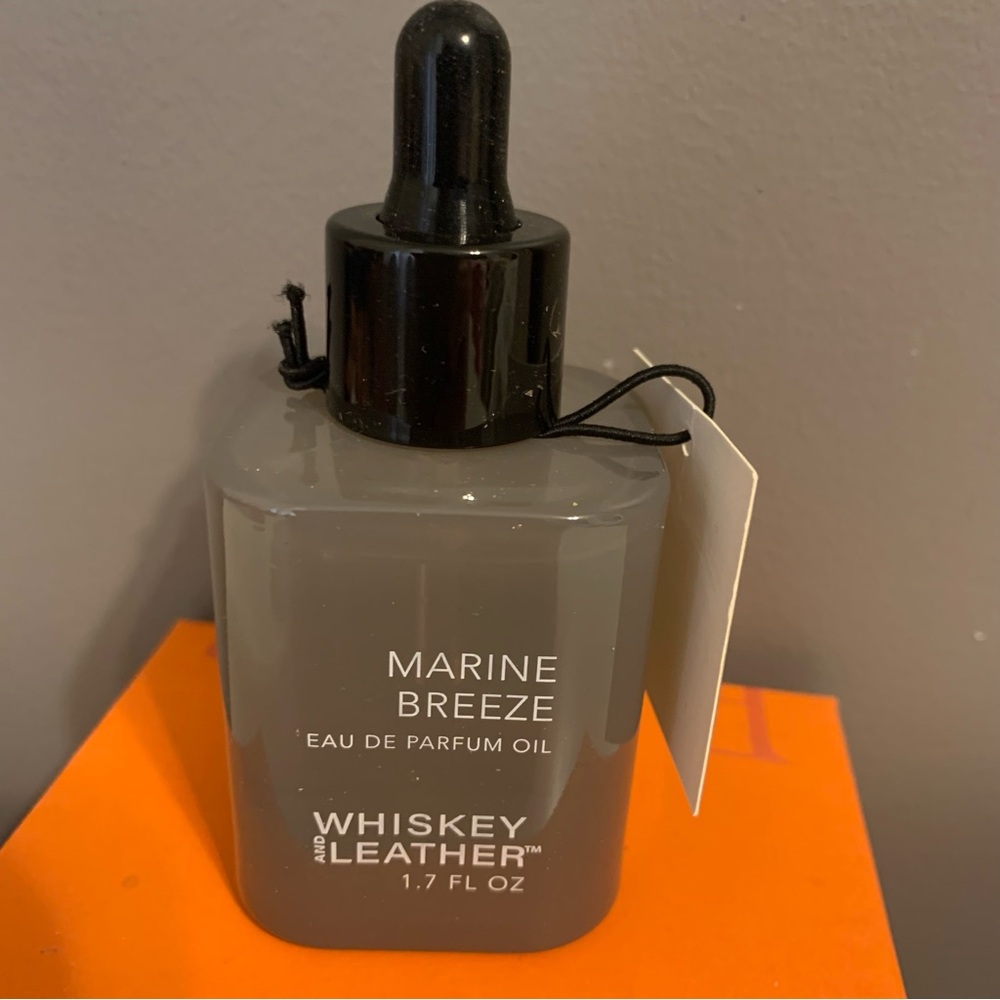 Whiskey & Leather Marine Breeze Men’s Fragrance EDP Oil Dropper 1.7oz